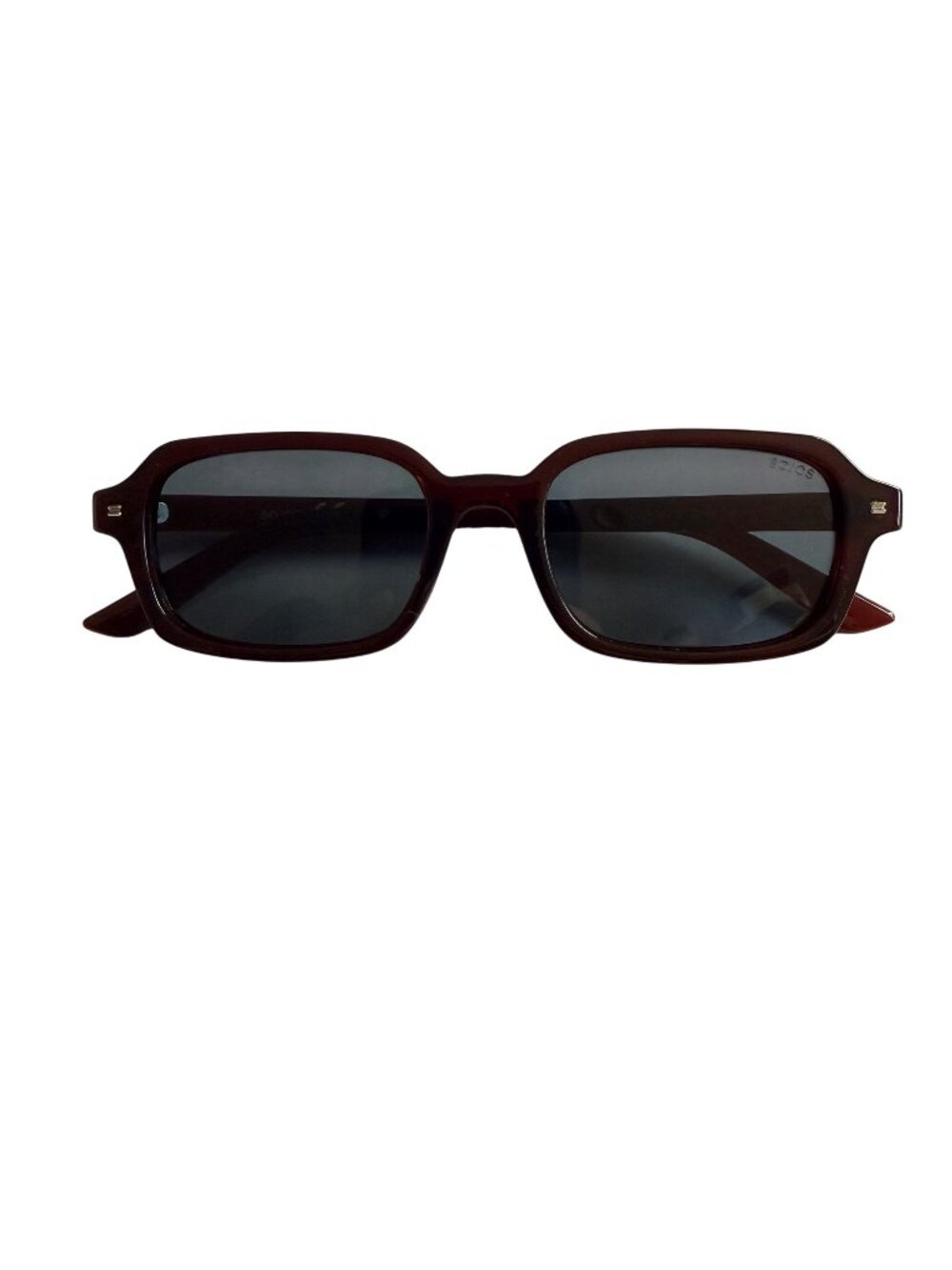 Sojos Sunglasses SJ2610 in Red Frame Grey Lens